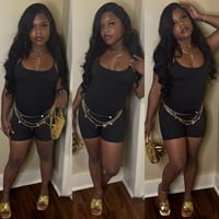 Basic Black Romper