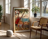 Image 2 of “Messageries Maritimes” Vintage French Shipping Poster