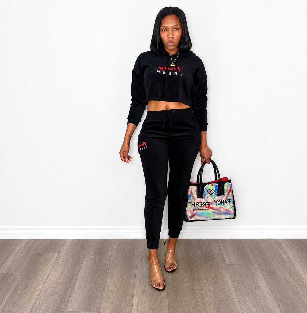 Fancy Fresh Signature Velour Set 
