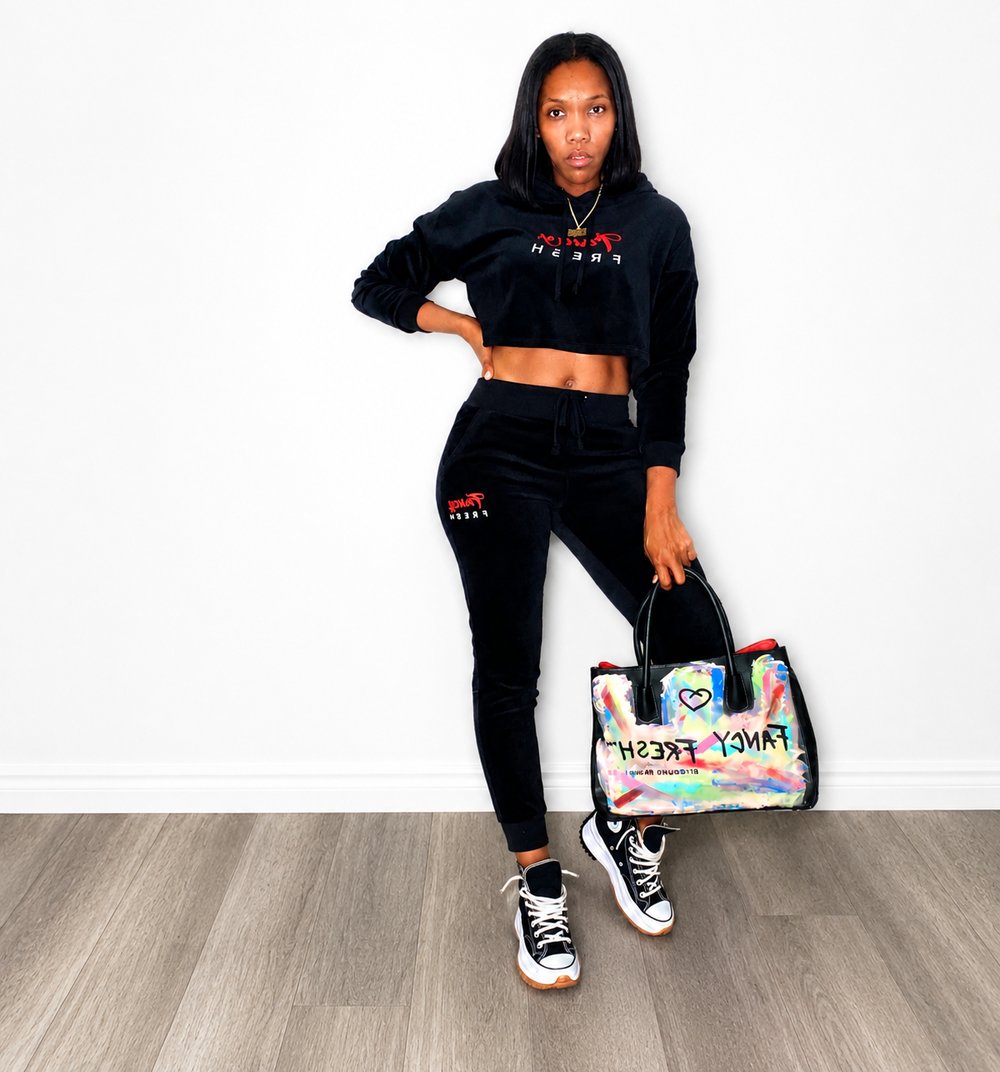 Fancy Fresh Signature Velour Set 