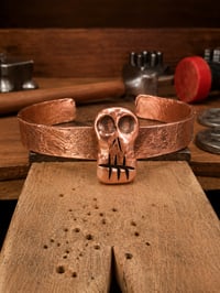 Copper Punx Skull Bracelet 