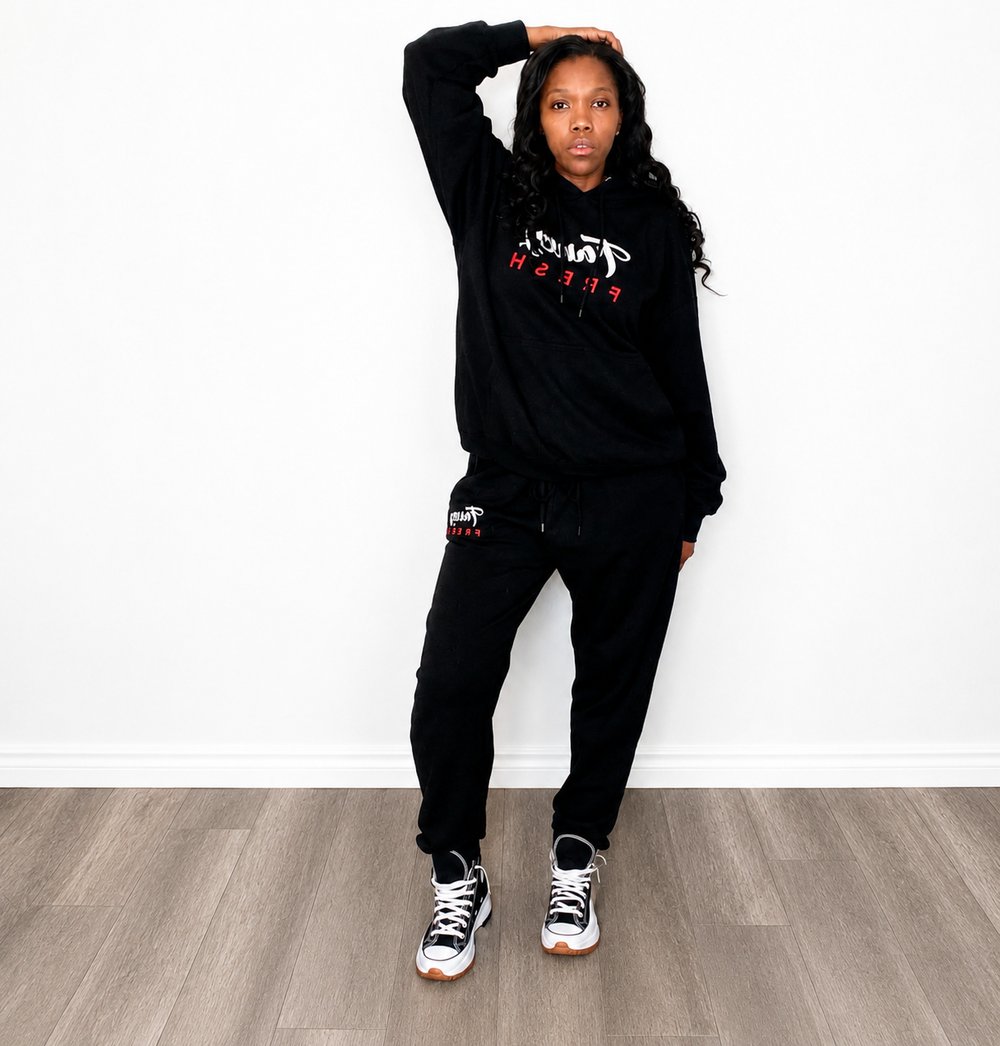 Signature Black Jogger Set 