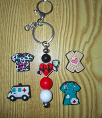 Hospital style keyring 
