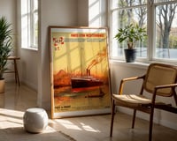 Image 2 of “Paris en Orient” — Messageries Maritimes Vintage Travel Poster