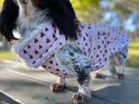Image 4 of Hearts Quilted Chest Cover Coat