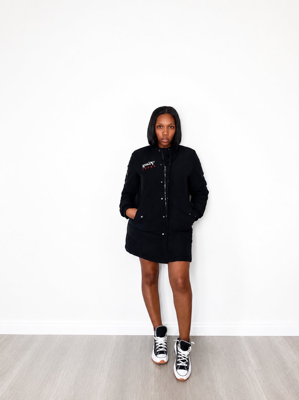Signature Black Oversize Jacket
