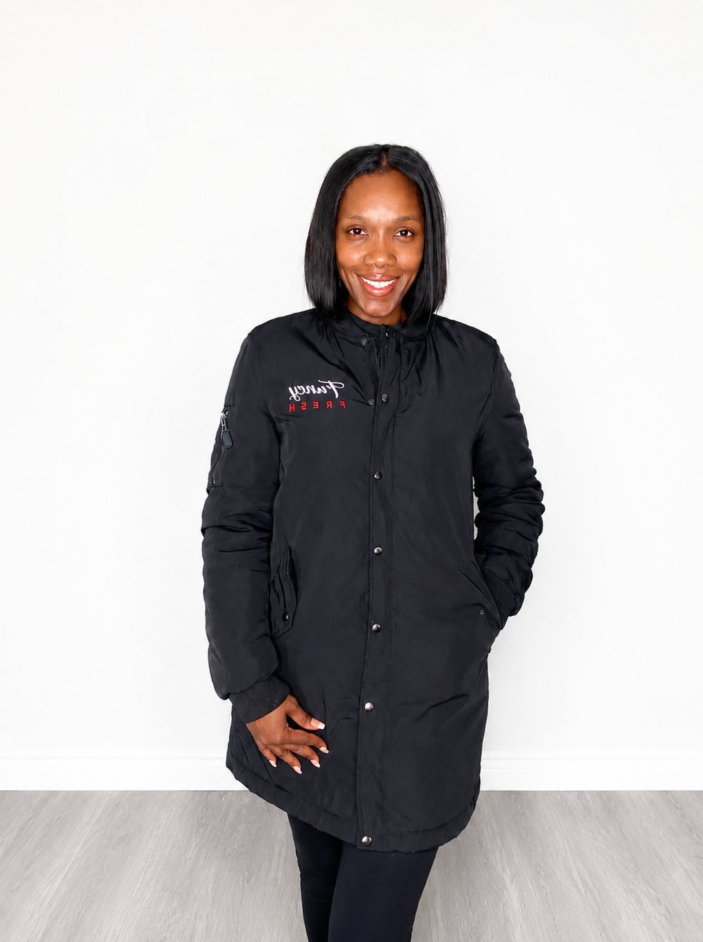 Signature Black Oversize Jacket
