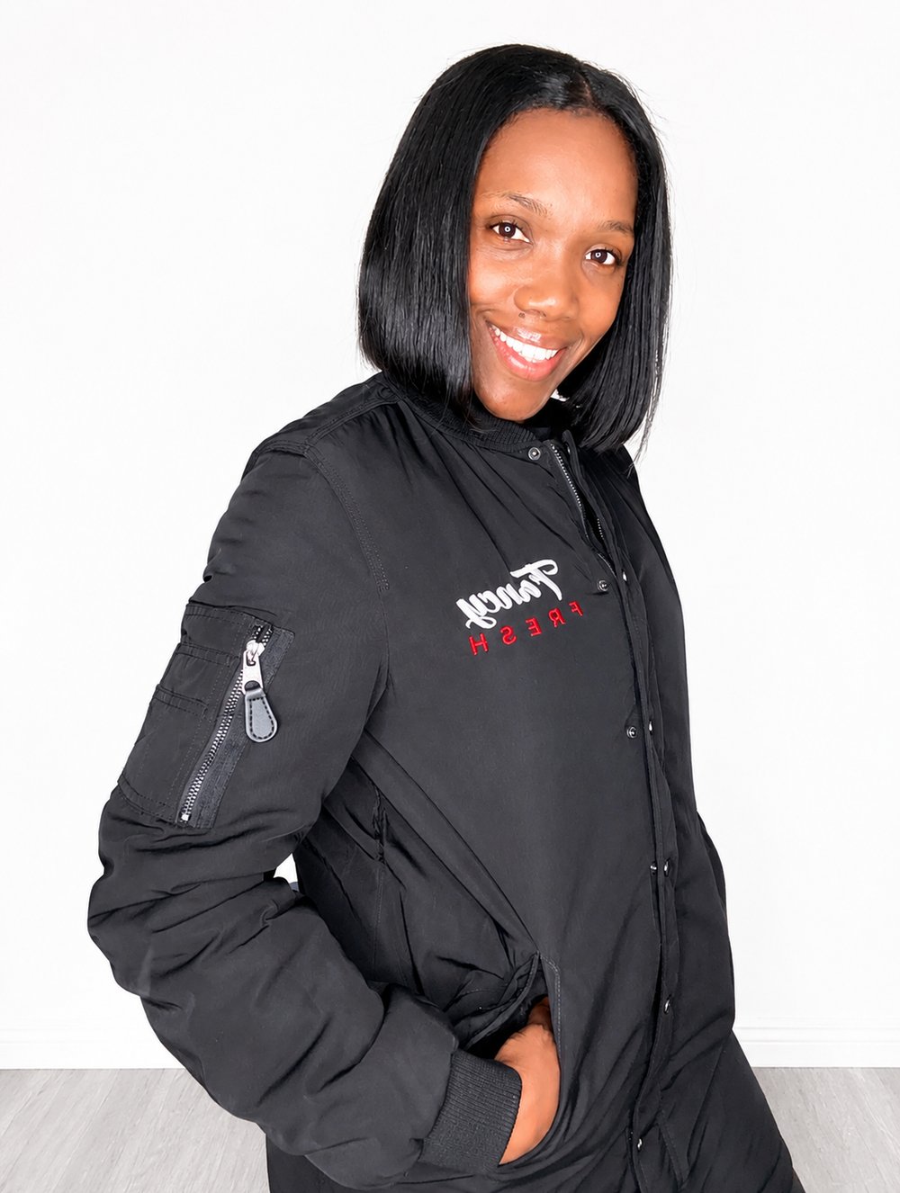 Signature Black Oversize Jacket