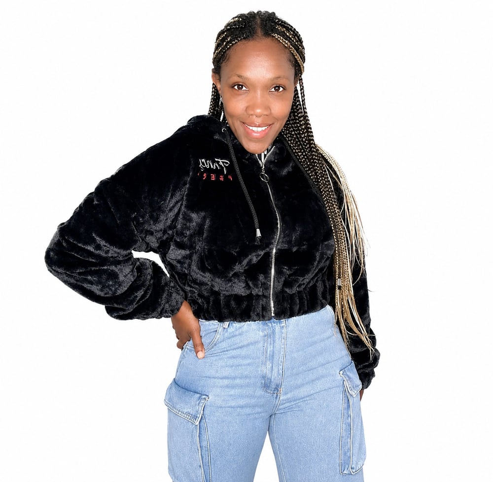 Exclusive Fancy Fur Bomber Jacket 