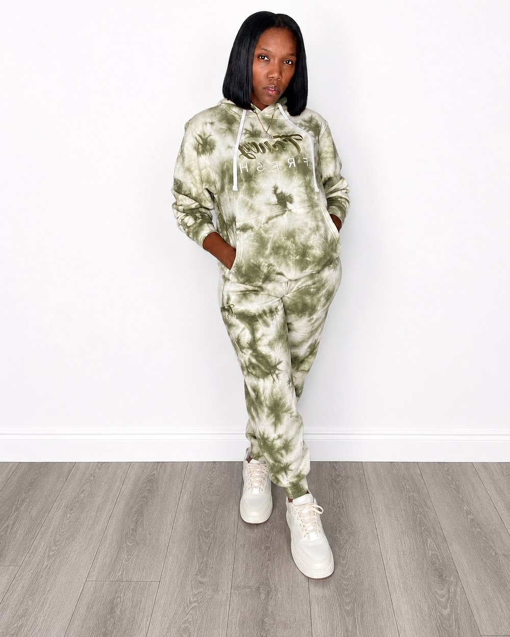 Signature Tye Dye Olive Set 