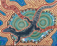 Walkarr (Black Scrub Goanna)
