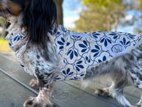 Image 3 of Blue Floral Raincoat