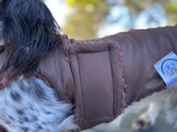 Image 5 of Chocolate Windbreaker Chest Cover Coat