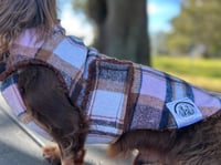 Image 2 of Monty Flannel Chest Cover coat