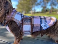 Image 3 of Monty Flannel Chest Cover coat