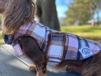 Image 4 of Monty Flannel Chest Cover coat