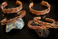 Braided Copper Bracelets 