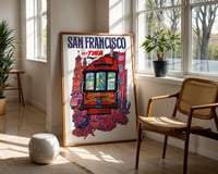 Image 2 of San Francisco – Fly TWA Vintage Travel Poster