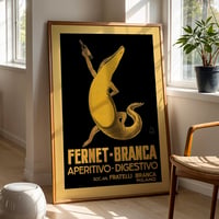 Image 1 of “Fernet-Branca” Vintage Italian Advertising Poster
