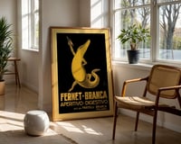 Image 2 of “Fernet-Branca” Vintage Italian Advertising Poster