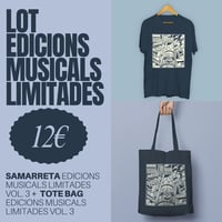 Image 1 of LOT EDICIONS MUSICALS LIMITADES VOL. 3: SAMARRETA + TOTE BAG