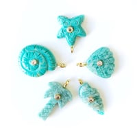 Image 1 of Pendentifs Pierres Fines : les Turquoises