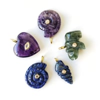 Image 1 of Pendentifs Pierres Fines : les Bleus