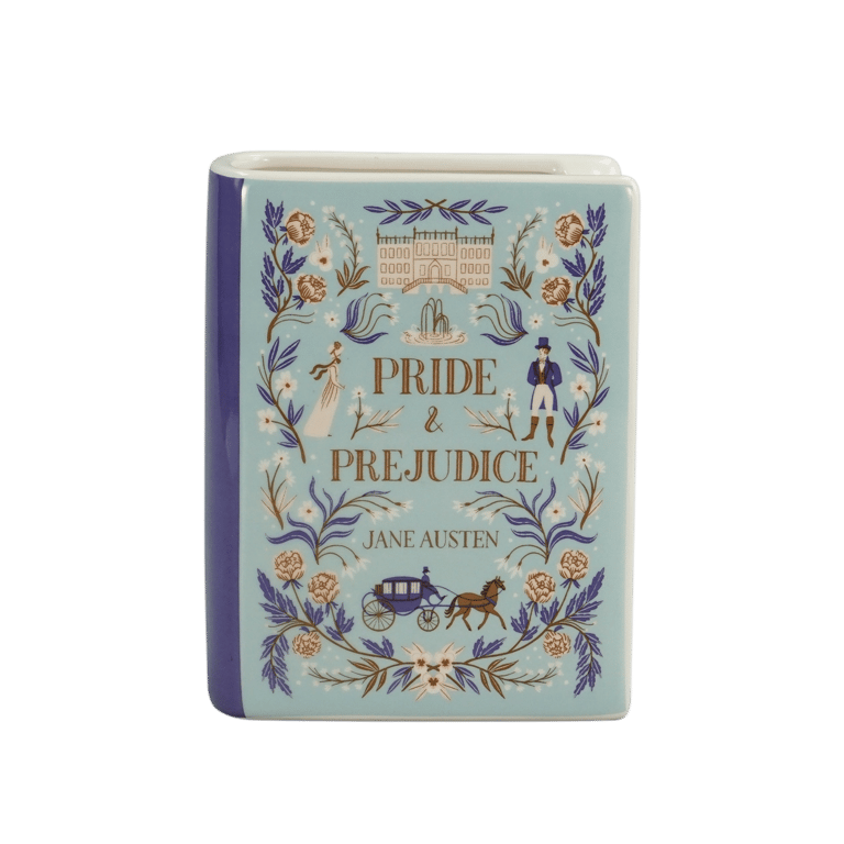 PETIT VASE LIVRE ORGUEIL ET PRÉJUGÉS - JANE AUSTEN