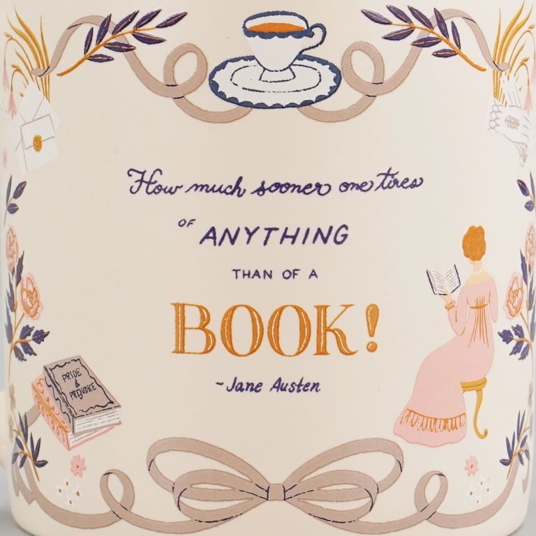 MUG ORGUEIL ET PRÉJUGÉS - JANE AUSTEN Image 4