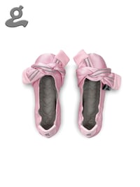 Image 3 of  Pink Knot Ballet Flats “Hoddie Q”