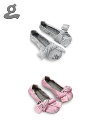 Image 8 of  Pink Knot Ballet Flats “Hoddie Q”
