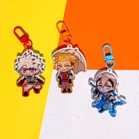 Gachiakuta keychains 