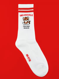 Image 3 of CALCETINES INDOMABLE BLANCO