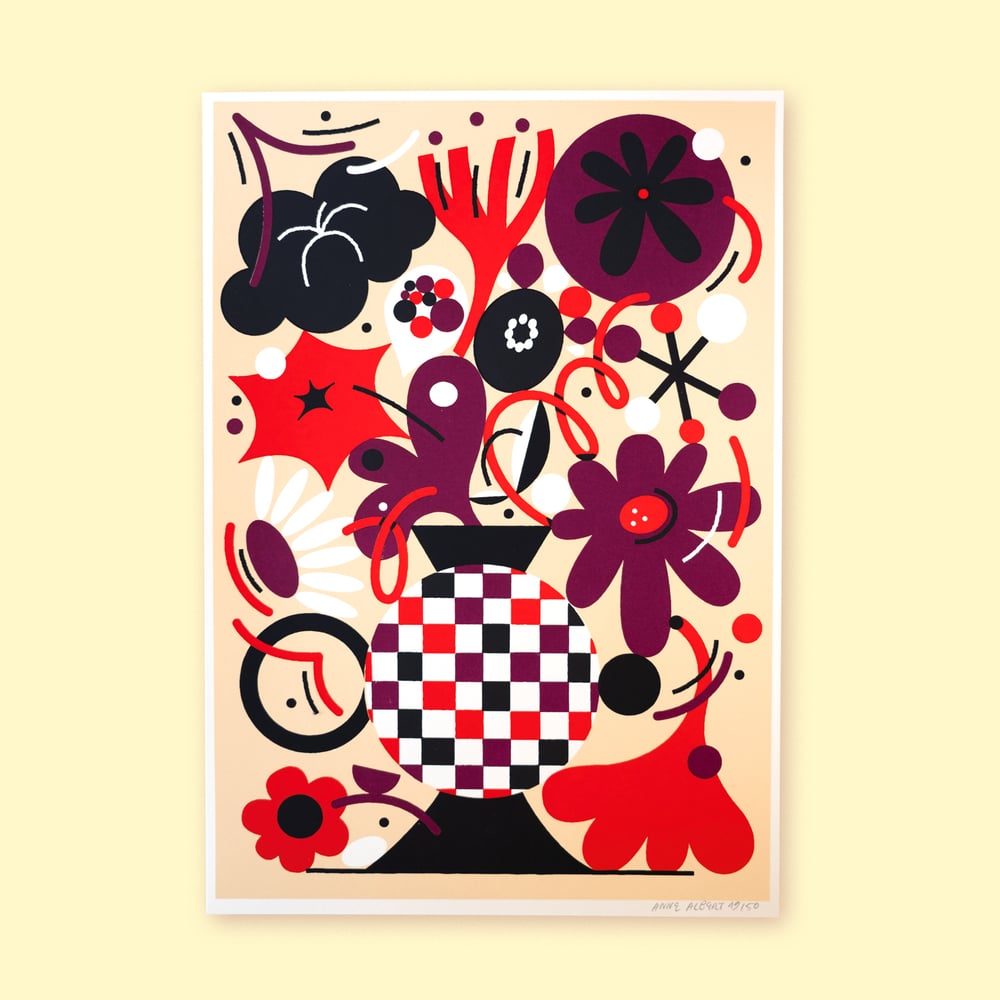 Image of Flowers – 21 x 30cm
