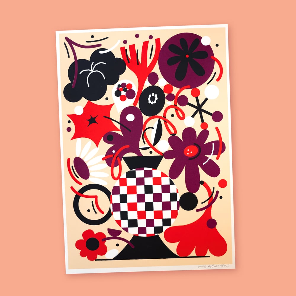 Image of Flowers – 21 x 30cm