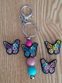 Butterfly Keyring 
