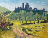 Image 2 of Late Morning View to Corfe Castle