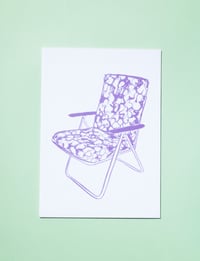 Image 1 of Campingstuhl •• Postkarte