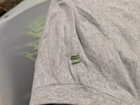 Image 4 of Grey/black Handmade Block Print Tee