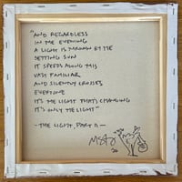 Image 2 of The Light, Part II Painting W/Lyrics