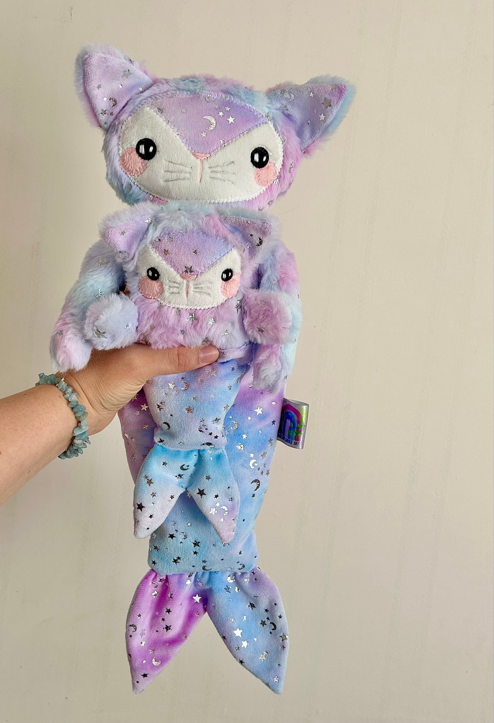 Image of Starshine Large/Baby Celestial Purrmaids (Buying Options)