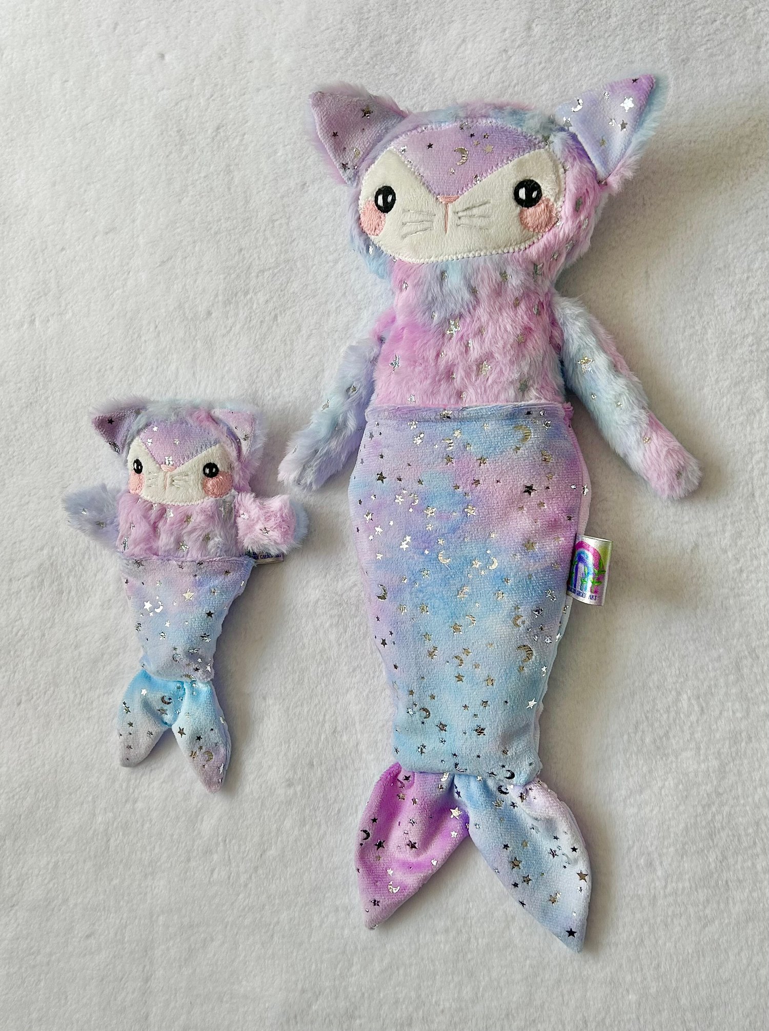Image of Starshine Large/Baby Celestial Purrmaids (Buying Options)