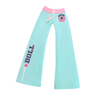 CANDY TEAL UNIVERSITY TRACKSUIT PANTS