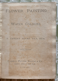 Image 3 of Flower Painting in Water Colours by F. Edward Hulme