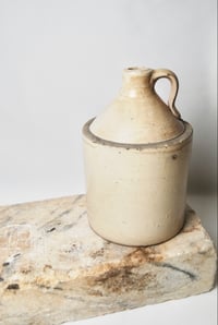 Image 1 of Antique Stoneware 1/2 Gallon Jug 