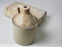 Image 5 of Antique Stoneware 1/2 Gallon Jug 