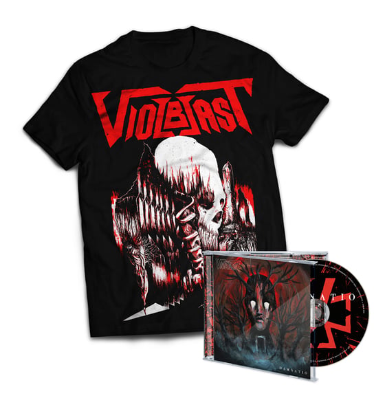Image of Bundle "Damnatio" CD + "Rage" T-Shirt