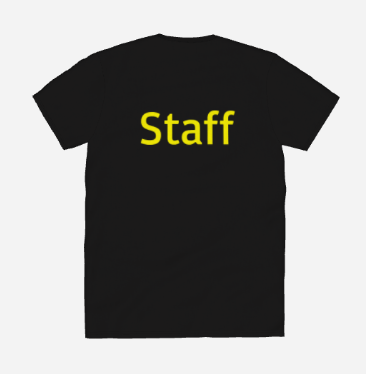 Suds and Satin Staff Tee