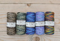 Image 3 of Variegated Hemptique Hemp Cord 1.8mm full spool various colours brush binding crafts
