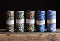 Image 2 of Variegated Hemptique Hemp Cord 1.8mm full spool various colours brush binding crafts